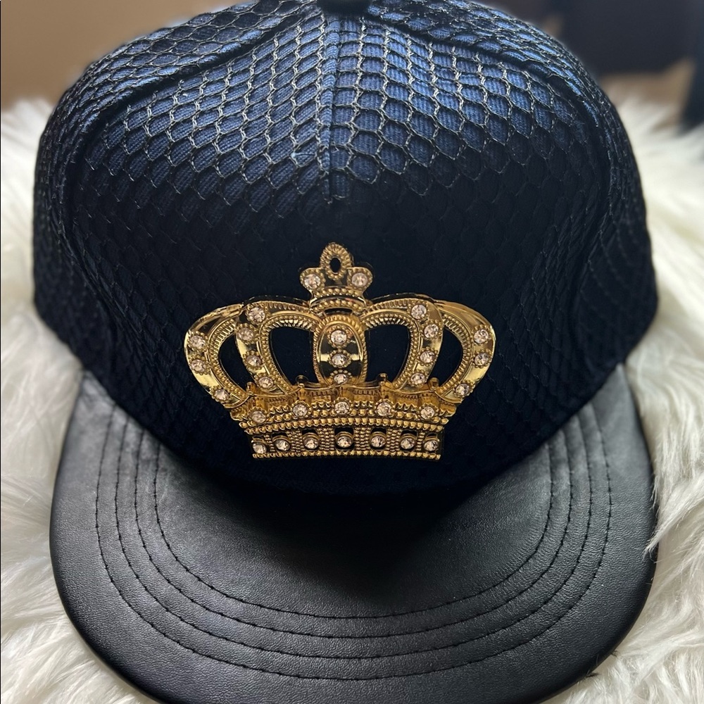 Crown SnapBack (Navy)